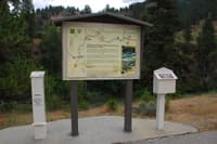 Access Sign and Map