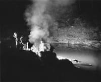 Campfire on the Cowlitz River