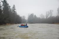 Floating on the Nisqually