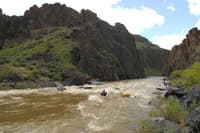 rapid upstream of Sharks Tooth