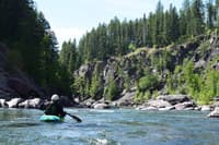 Boulder garden on the Middle Fork