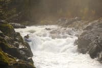 Right Line at Salmon Cascade
