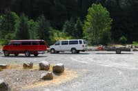 Trailer Parking at Hole in the Wall