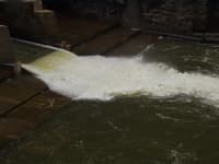 Hole At Bottom Of Dam