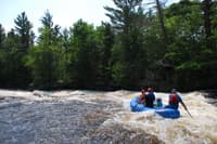 Raft Entering Upper Duck's Nest