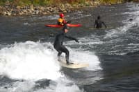 Board Surfing at Barking Dog