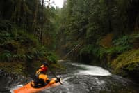 Hyas Creek ledge drop