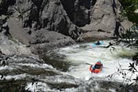 Exiting the Falls