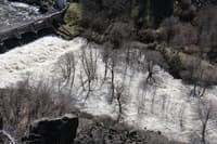 Copco 2 Dam Spill into Wards Canyon