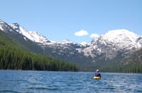 Enjoying the Put In on Crystal Lake