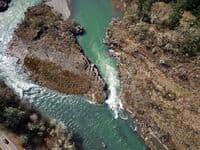 Colliding Rivers