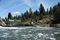 Keno Dam, river left access