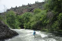 Kayaking Ward's Canyon