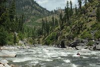Elk Creek, middle drop