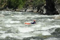 Elk Creek, middle drop