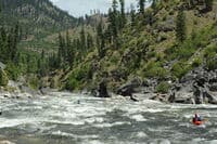 Elk Creek, middle drop