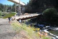 Put-in at the base of JC Boyle Dam