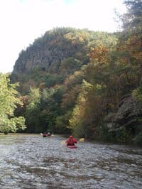 Cliff view above Intervale