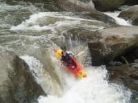 Tim enjoying the Russell Fork