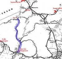 Plum Creek Access Map