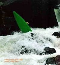 Bridge Falls Drop kayaker 3