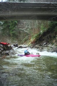 Put-in on the North Fork