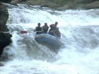 Raft over El Horrendo