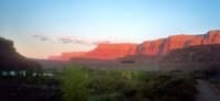 Sunset from the Marble Canyon Lodge