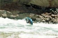 Flip at House Rock Rapid