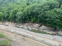 Bedrock is still there. 
