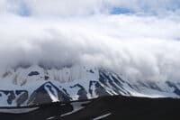 Clouds Coming Over the Rim