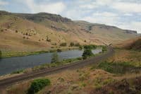 Looking Upriver Near Dixon Camp