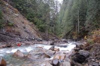 Rapids above the canyons