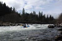 Rapids on the Lower Hood