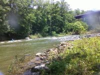 Casselman High Bridge Surfing waves