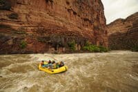 Raft Through Warm Springs