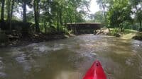 Covered Bridge entrance to "The Flume"