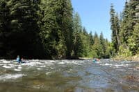 Heading in to Second Iron Creek Rapid