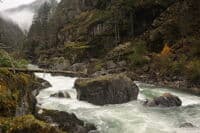 Rapids at KOB B2 Downstream View