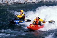 Oak Bottom wave playboating