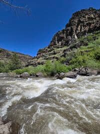 Sharp Left Bend Rapid