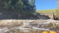 Just Below the Dam from the Red Rock Eddy