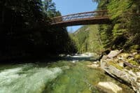Trail Bridge at Dingford Creek