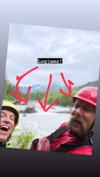 Just for fun - left bank scouting!