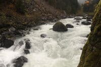 Rapids at KOP B2 Upstream View