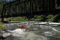 Megi on Trestle