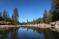 View of the Deschutes River in LaPine State Park