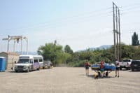 Using the Raft Cart to Portage
