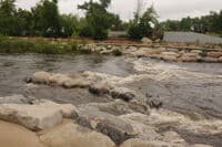 Whitewater Park First Feature from River Right
