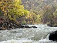 Looking Back Upstream at the Fourth Rapid